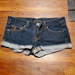 Volcom jean shorts